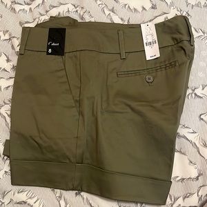 New York & Company Size 8 Short NEW WITH TAGS Color: Green military